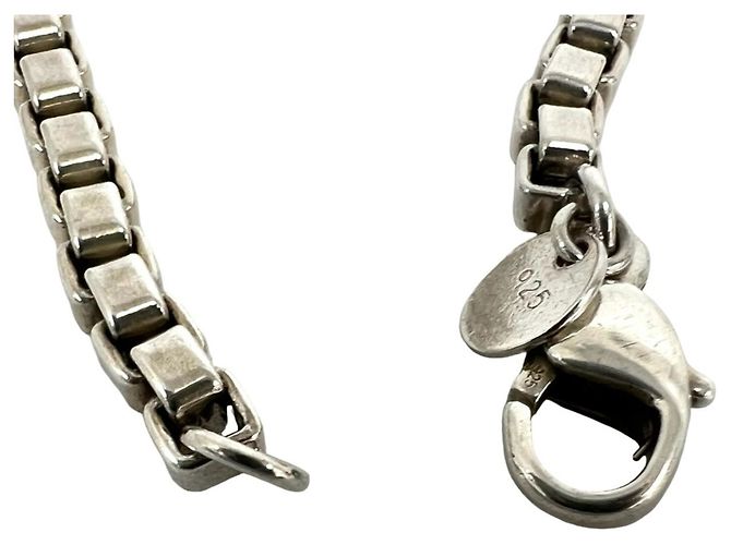 Autre Marque Bracciale con Charms Tiffany Vintage Venetian Silver - vista 4