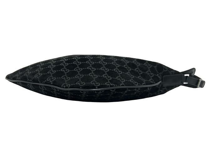 Borsa in camoscio Gucci GG Pattern - vista 8