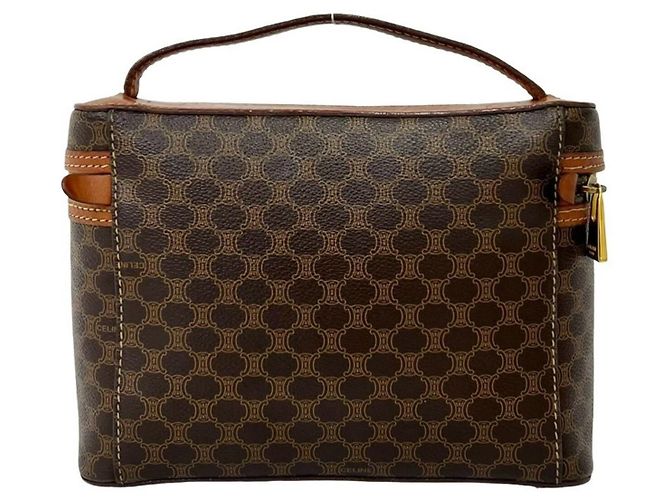 Céline Bolso de mano de cuero Celine Macadam Blazon Triomphe Pattern - vista 2