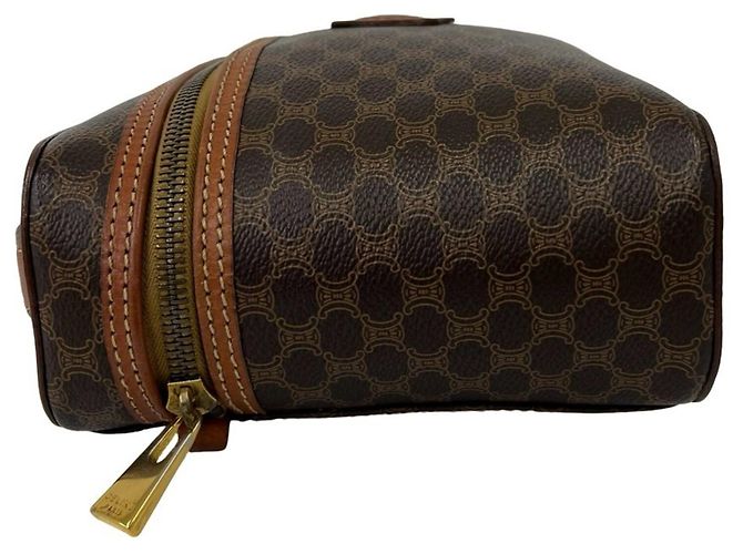 Céline Bolso de mano de cuero Celine Macadam Blazon Triomphe Pattern - vista 5