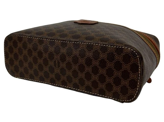 Céline Bolso de mano de cuero Celine Macadam Blazon Triomphe Pattern - vista 8