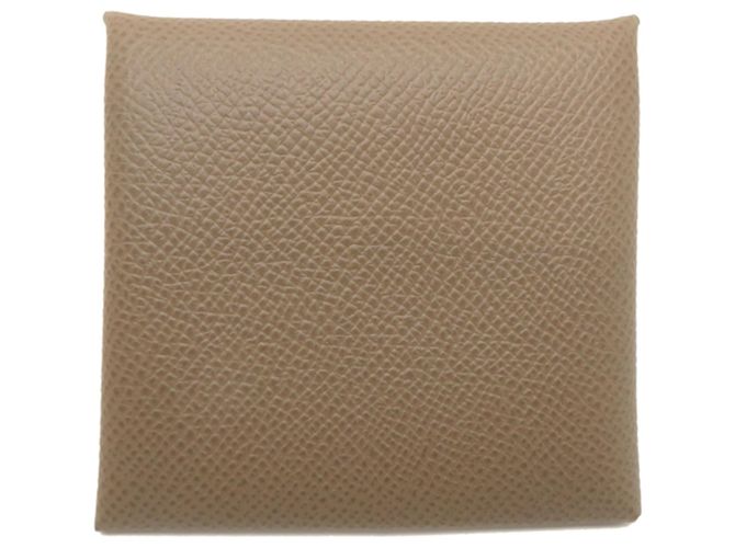 Hermès Monedero Hermes Bastia en Etoupe Gray - vista 2