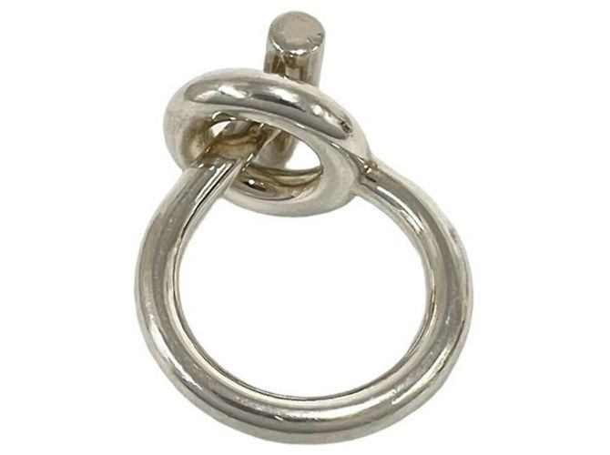 Ring Hermès Anello a fascia HERMES Echappé in argento sterling 925 - vista 6