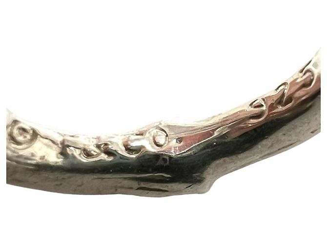 Autre Marque Anello Tiffany Vintage Bamboo Band in Argento 925 - vista 3