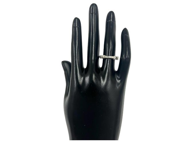 Autre Marque Anello Tiffany Vintage Bamboo Band - vista 2