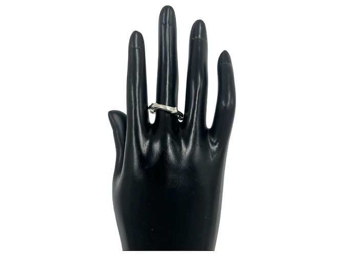 Autre Marque Anello Tiffany Vintage Bamboo Band - vista 2