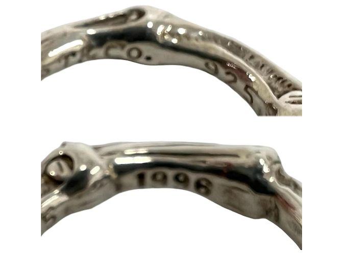 Autre Marque Anello Tiffany Vintage Bamboo Band - vista 3