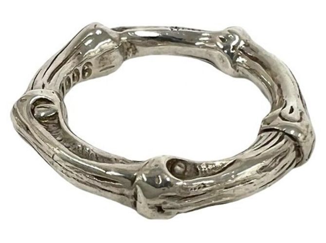 Autre Marque Anello Tiffany Vintage Bamboo Band - vista 6