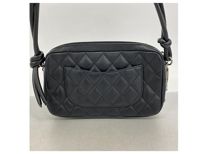 Chanel Cambon Schultertasche aus Lammleder - Ansicht 10