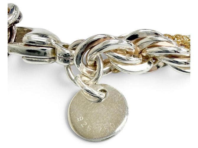 Autre Marque Collar largo Tiffany 925 750 Twist Chain - vista 8