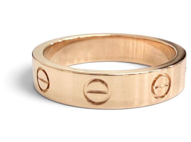 Anello Cartier Mini Love in oro rosa - vista 5