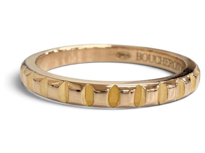 Boucheron Quatre Clou de Paris Anello Small in Oro Rosa - vista 2
