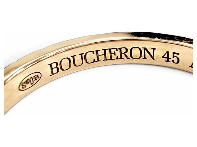Boucheron Quatre Clou de Paris Anello Small in Oro Rosa - vista 6