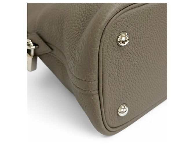 Hermès Sac à main Hermes Bolide 31 en Etain - vue 7
