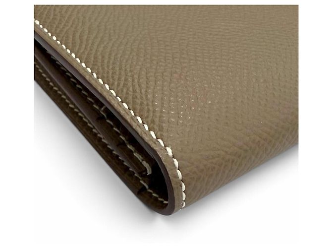 Hermès Portafoglio lungo Hermes Bearn Soufflé - vista 8