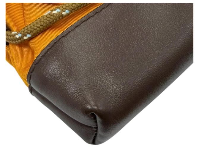 Bolsa de Ombro Prada 2ZT079 Speedlock em Nylon e Couro - vista 11