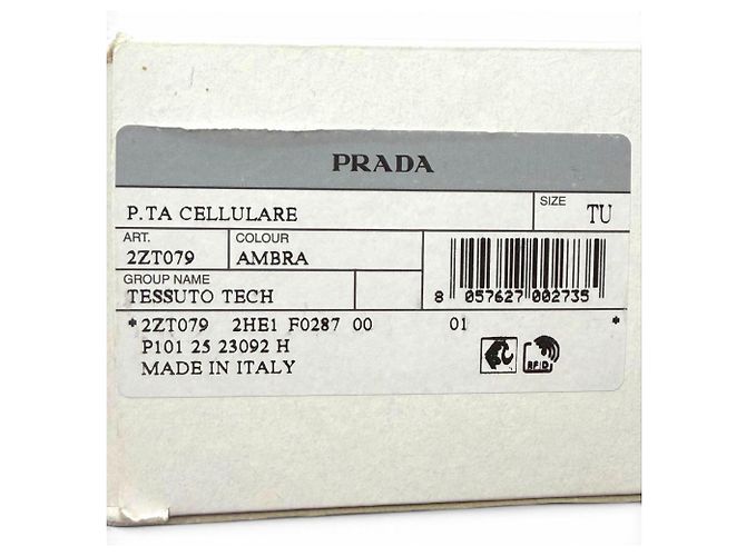 Bolsa de Ombro Prada 2ZT079 Speedlock em Nylon e Couro - vista 14