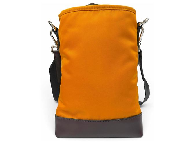 Bolsa de Ombro Prada 2ZT079 Speedlock em Nylon e Couro - vista 4