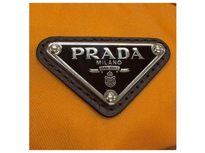Bolsa de Ombro Prada 2ZT079 Speedlock em Nylon e Couro - vista 9