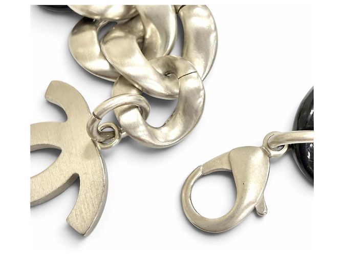 Timeless Collana Choker Chanel Vintage 07P Coco Mark Chain - vista 6
