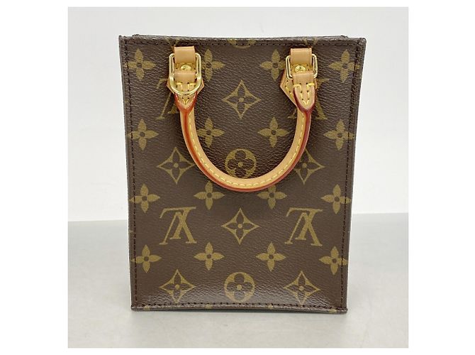 Louis Vuitton Monogram Petite Sac Plat Handtasche M81295 - Ansicht 11