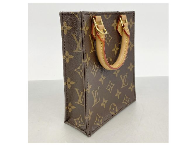Louis Vuitton Monogram Petite Sac Plat Handtasche M81295 - Ansicht 2