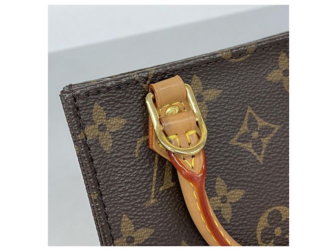 Louis Vuitton Monogram Petite Sac Plat Handtasche M81295 - Ansicht 6