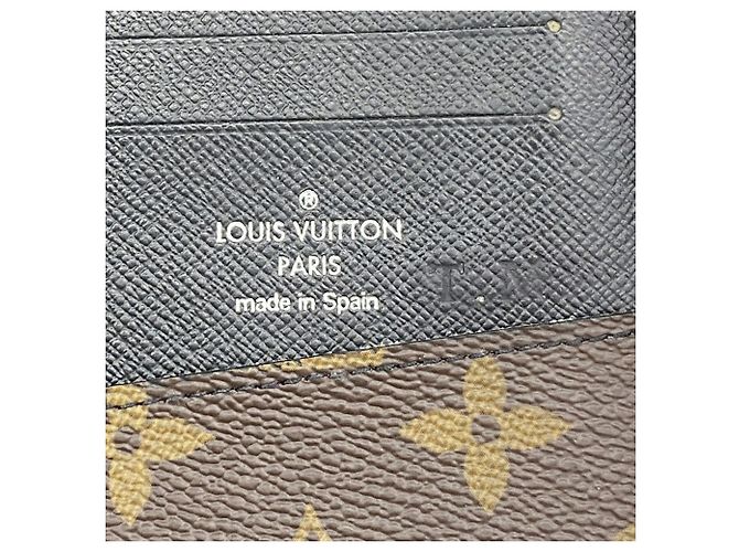 Portafoglio Zippy Louis Vuitton Monogram Macassar - vista 4