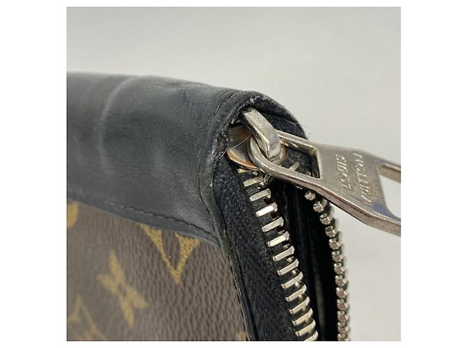 Portafoglio Zippy Louis Vuitton Monogram Macassar - vista 5