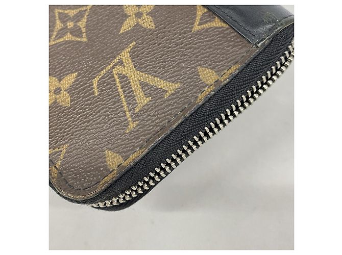 Portafoglio Zippy Louis Vuitton Monogram Macassar - vista 8