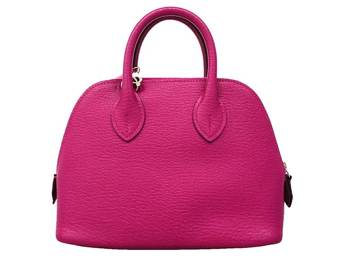 Hermès Hermes Bolide 1923 Mini Handtasche in Rose Purple - Ansicht 10