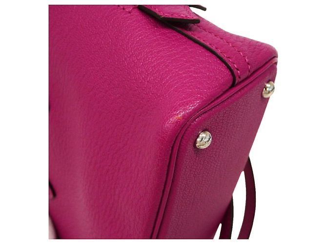 Hermès Hermes Bolide 1923 Mini Handtasche in Rose Purple - Ansicht 7