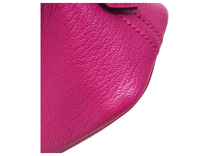 Hermès Hermes Bolide 1923 Mini Handtasche in Rose Purple - Ansicht 8