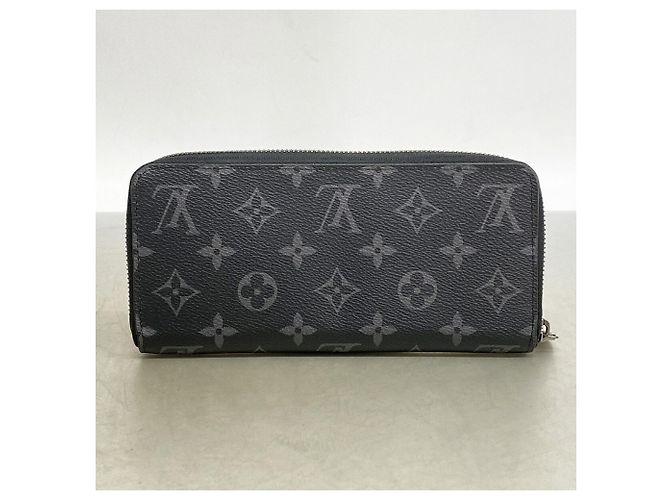 Portefeuille Zippy Louis Vuitton Monogram Eclipse - vue 8