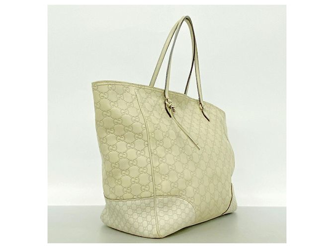 Bolso Tote Gucci de piel beige - vista 2