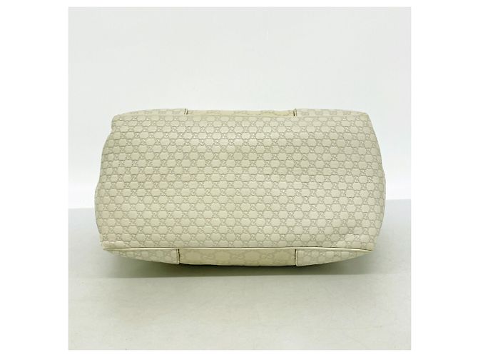 Bolso Tote Gucci de piel beige - vista 3