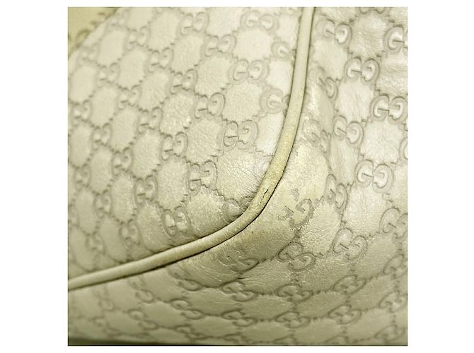 Bolso Tote Gucci de piel beige - vista 8