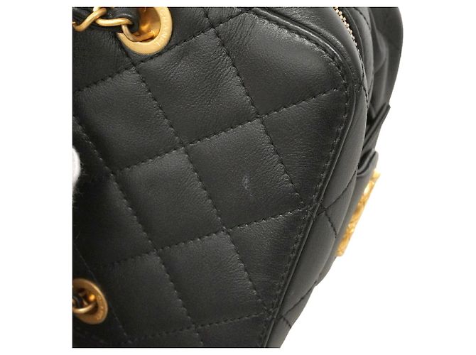 Chanel Matelassé Lambskin Vanity Bag - view 7