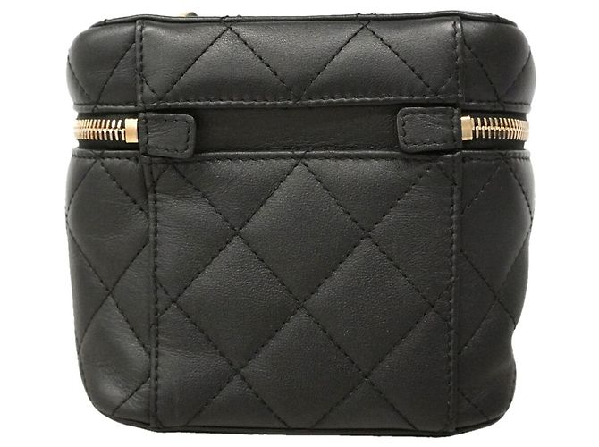Chanel Matelassé Lambskin Vanity Bag - view 9