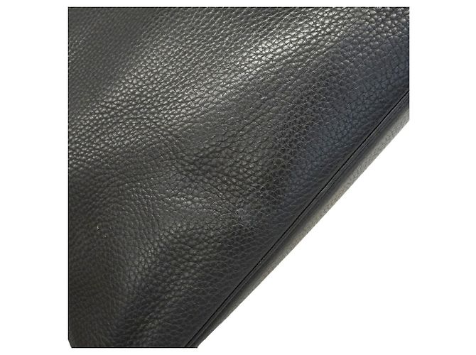 Hermès Bolsa Hermes Birkin 35 em couro Taurillon Clemence preto - vista 11