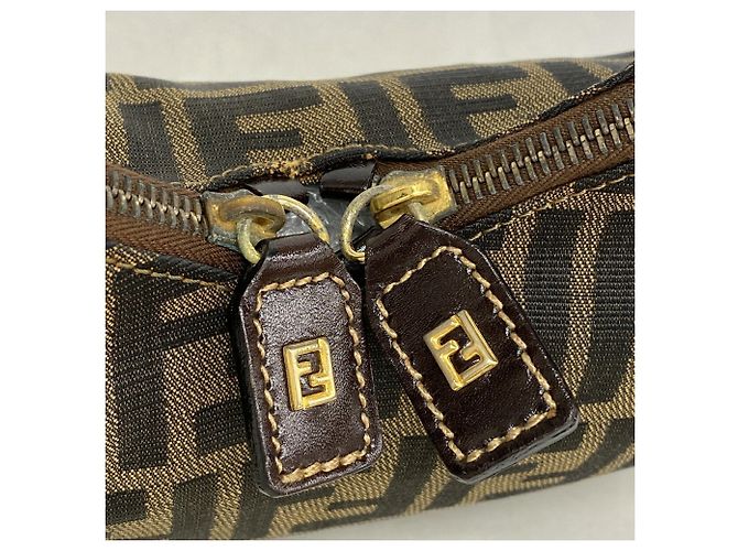 Bolsa Fendi Zucca em nylon e canvas - vista 9