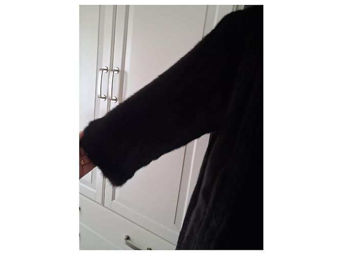 Autre Marque Brown mink coat - view 4