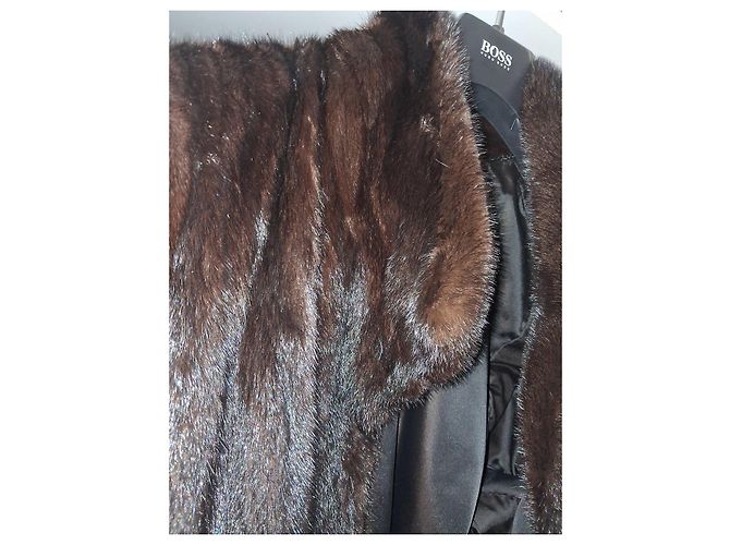 Autre Marque Brown mink coat - view 6