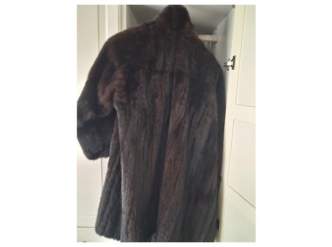 Autre Marque Brown mink coat - view 9