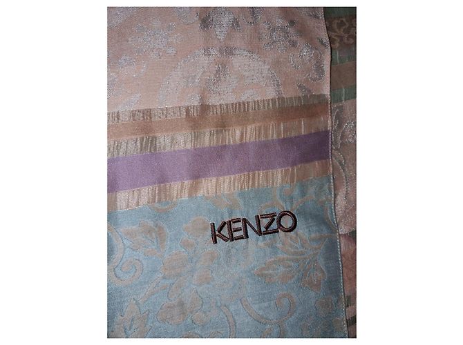 Kenzo Seiden- und Polyamid-Schal - Ansicht 2