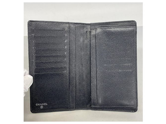 Chanel 2.55 langes Portemonnaie in Schwarz - Ansicht 3