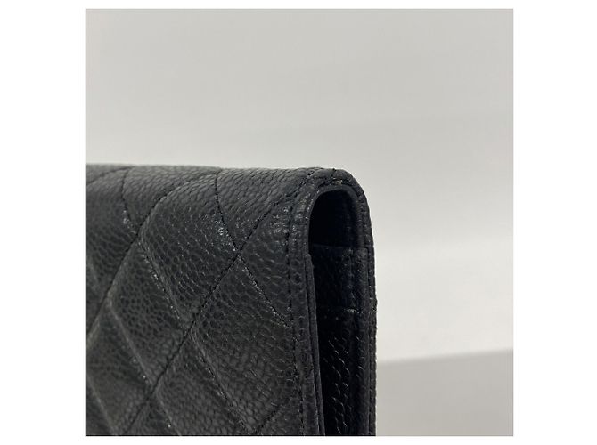 Chanel 2.55 langes Portemonnaie in Schwarz - Ansicht 5