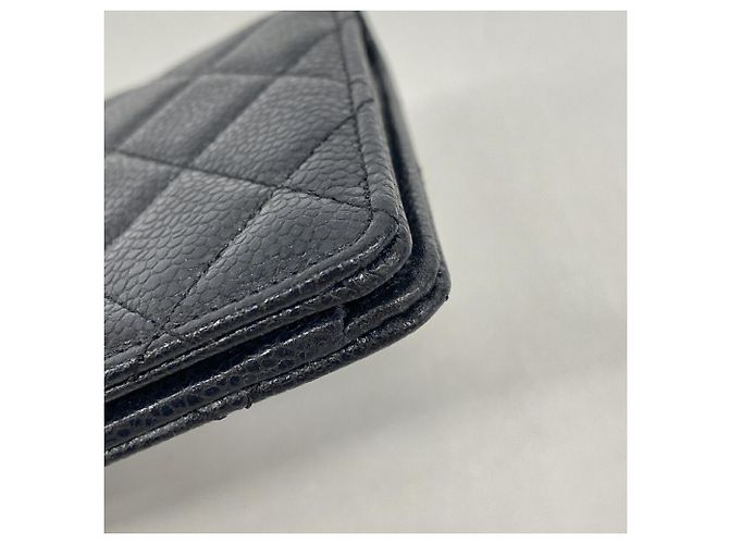 Chanel 2.55 langes Portemonnaie in Schwarz - Ansicht 6