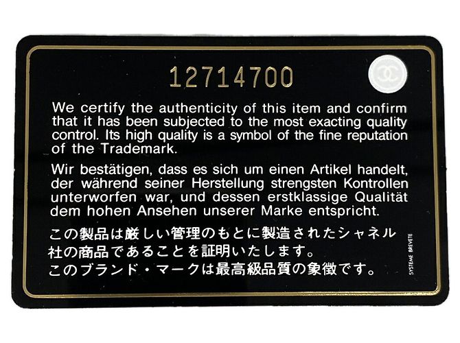Chanel 2.55 langes Portemonnaie in Schwarz - Ansicht 8