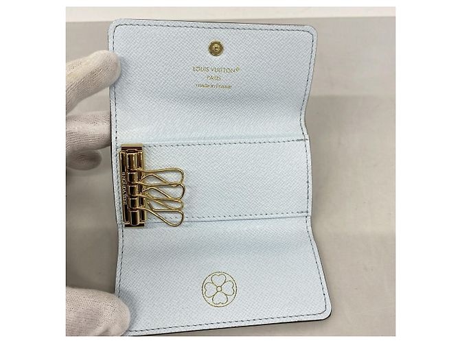 Porta-chaves Louis Vuitton Sky Blue - vista 3